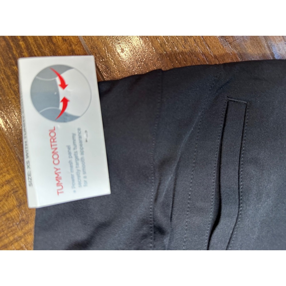 Lady Hagen XS Womens Tummy Control Golf Shorts Black 7 Inch Inseam HydroDri NEW - Picture 5 of 7